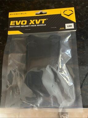 EvoShield EVO XVT Batting Helmet Face Shield - Black